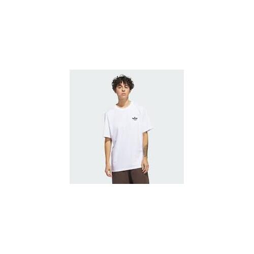 ADIDAS 4.0 LOGO TEE WHITE/BLACK IY1604  NEW T-SHIRT SKATEBOARDING ORIGINALS [Size: L]