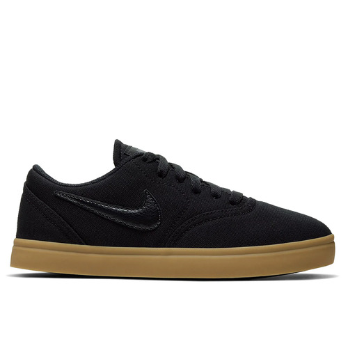 Nike SB check canvas Black / Gum US Youth Shoes |  905371006 kids