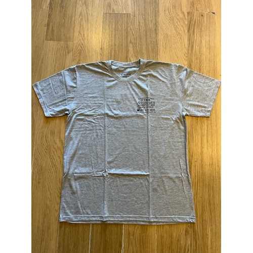 Kingpin - Fortune HEATHER GREY / BLACK Print Shirt Kingpin Skate Supply T-Shirt Short Sleeve