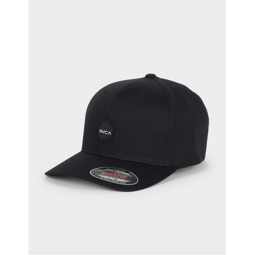 RVCA - Mini Motor Flex Fit Hat Black Cap