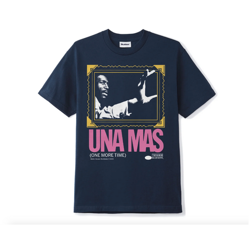 Butter Goods - Una Mas Tee Navy Shirt T-Shirt Short Sleeve [Size: L]