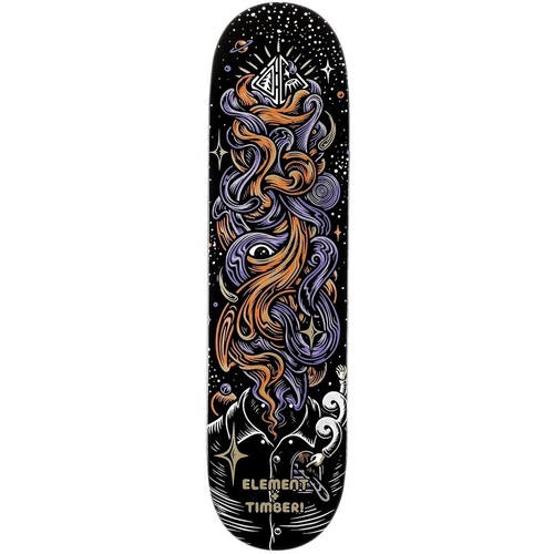 ELEMENT SKATE DECK TIMBER ENTANGLED 8.25 sizing Z4DCA1-A01