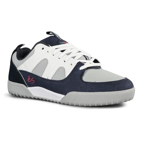 ES FOOTWEAR SHOES SILO Navy  / White / Grey  SKATEBOARD SHOES