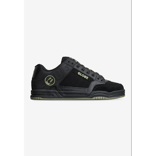 Globe - Tilt Black / Olive Shoes US Mens Skate Shoes