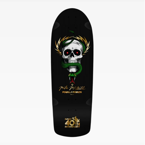 Powell Peralta McGill McTwist 10.0" Gold / Black 40th Anniversary Deck Reissue Deck Skateboard