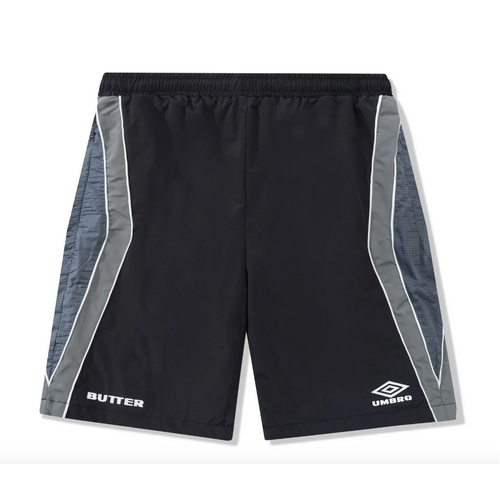 Butter Goods - X Umbro Diamond Shorts Black Buttergoods