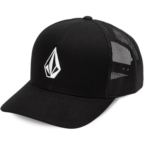 Volcom - Full Stone Cheese Cap Black Trucker Hat Snapback OSFA