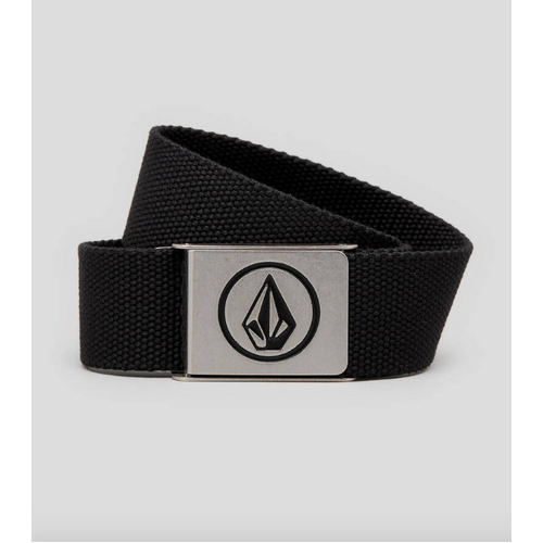 Volcom - Circle Web Belt Black One Size Adult Belt