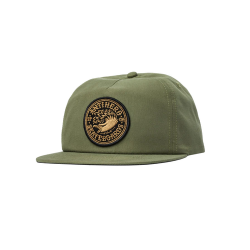 Anti Hero - Round Eagle SnapBack Moss Hat Cap OSFA