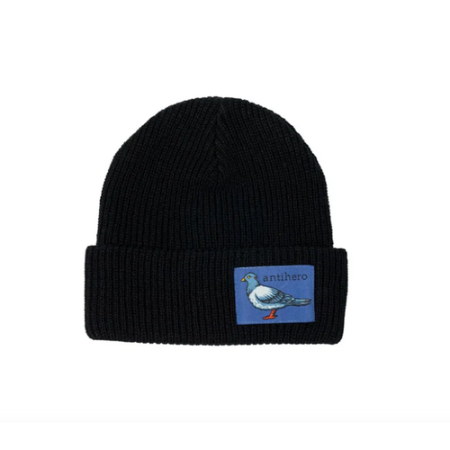 Anti Hero - Lil Pigeon Cuff Beanie Black OSFA