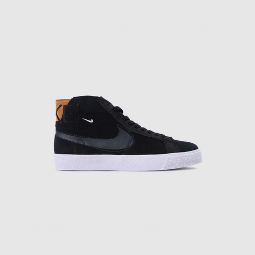 NIKE SB BLAZER MID PRM BLACK / ANTHRICITE BLACK / WHITE DV7898 001 SHOES SHOE US SIZES