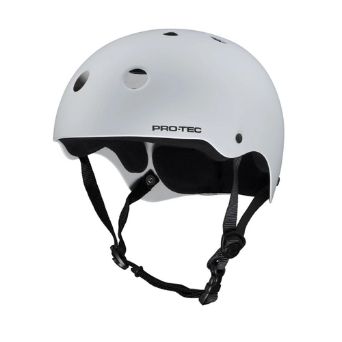 PROTEC HELMET CLASSIC SKATE MATTE WHITE PRO-TEC AUST SELLER PRO TEC NEW