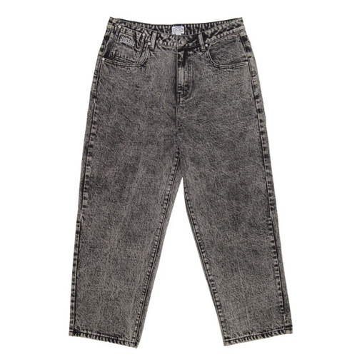 HODDLE 16 OUNCE RANGER JEAN BLACK ACID WASH