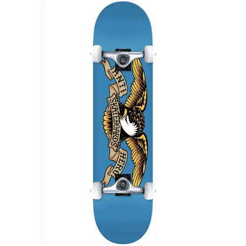 Anti Hero - Classic Eagle Blue 8.5" Skateboard Complete Antihero