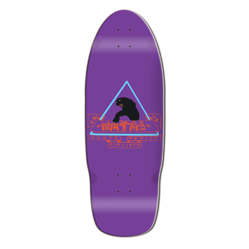 SMA - Natas Purple Dip 10.0" Skateboard Deck Santa Monica Airlines Shaped