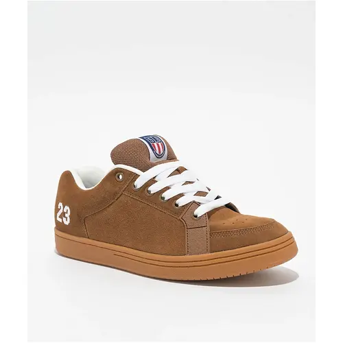 Etnies - Sal 23 Brown / Gum Skate Shoes US Mens Size