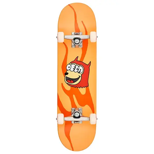 Deca - Dex Orange Kids 7.6" Complete Skateboard Skate Board