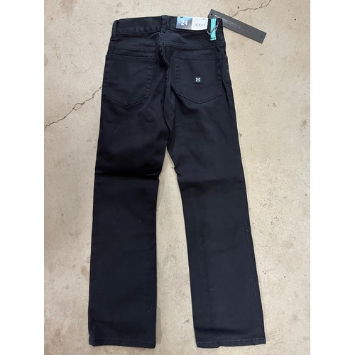 Krew Kslim jean YOUTH size chino Black diamond blue kids Pants size 24