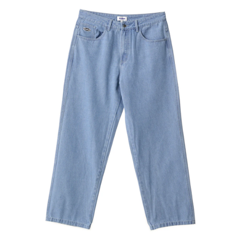 X-LARGE denim 91 Pant mid blue XLARGE X LARGE loose fit jeans [Size: 30]