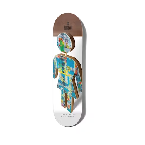 Girl Rick McCrank Modernica 8.5" x 31.875" WB 14 Deck Skateboard Skate Board