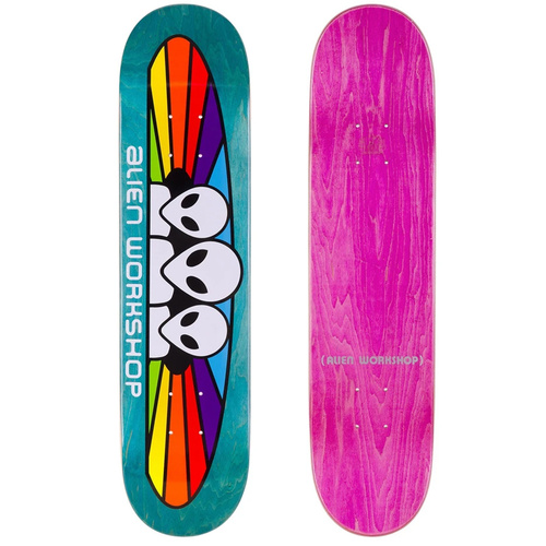 Alien Workshop Spectrum AV Blue Stain 8.75" x 32.25 Deck Skateboard